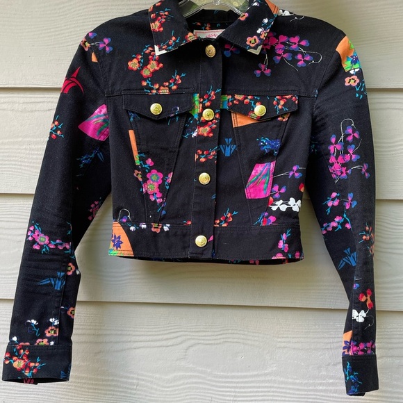 VERSACE FOR H & M FLORAL PRINT Jacket